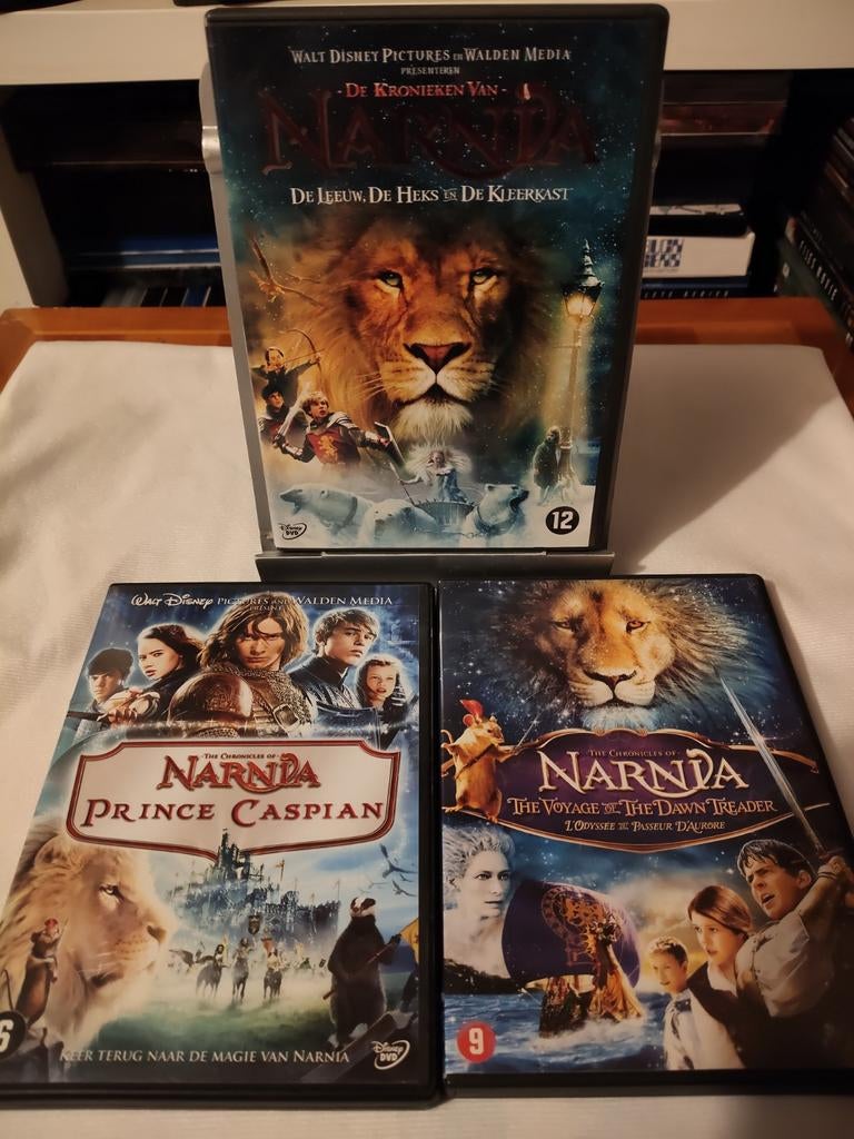 The Chronicles of Narnia Trilogy Dvd NL Uitgaves NL ZGAN, Vanaf 6 jaar, Ophalen of Verzenden, Zo goed als nieuw, Fantasy