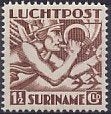 Suriname Luchtpost 7 postfris Mercurius 1930, Postzegels en Munten, Postzegels | Suriname, Ophalen of Verzenden, Postfris