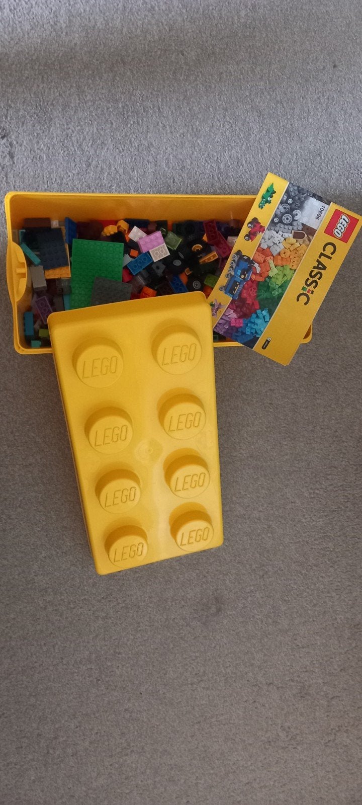 Lego set 10696 compleet, Ophalen