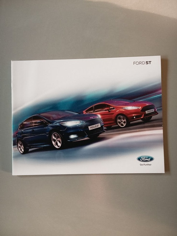 Ford ST Fiesta / Focus 8 / 2014 18 pag., Verzenden, Zo goed als nieuw, Ford