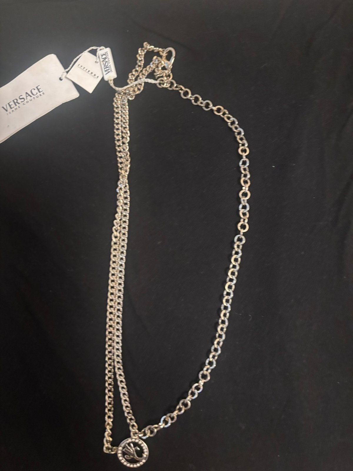 Versace, Ophalen of Verzenden, Zo goed als nieuw, Goud, Overige materialen