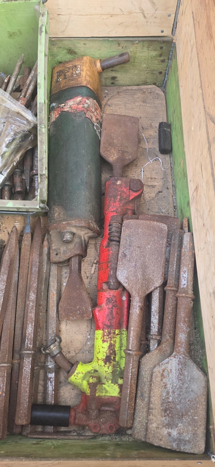 pneumatische gereedschap, sloophamers, breekhamers, Ophalen, Gebruikt