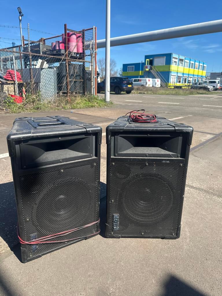 Koda speakers - Set van 2, Gebruikt, 60 tot 120 watt, Front, Rear of Stereo speakers, Ophalen