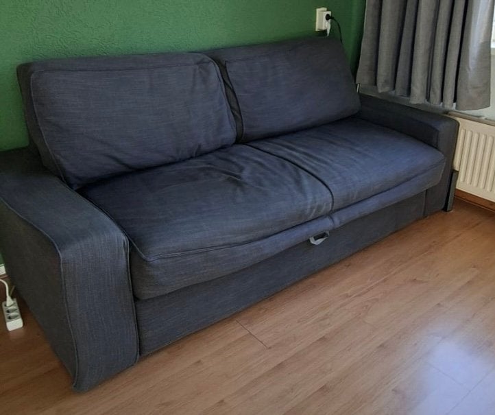 IKEA Vilasund slaapbank ophalen in TILBURG, Ophalen, Gebruikt, Tweepersoons, 90 cm