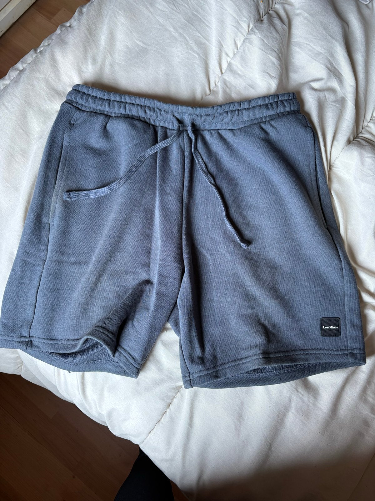Lost Minds Korte Joggingbroek Heren Maat M, Kleding | Heren, Ophalen of Verzenden, Gedragen, Maat 48/50 (M), Grijs