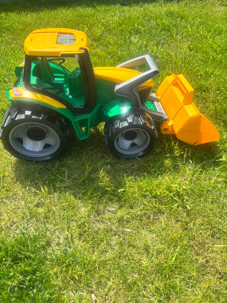 Grote tractor, Ophalen, Zo goed als nieuw