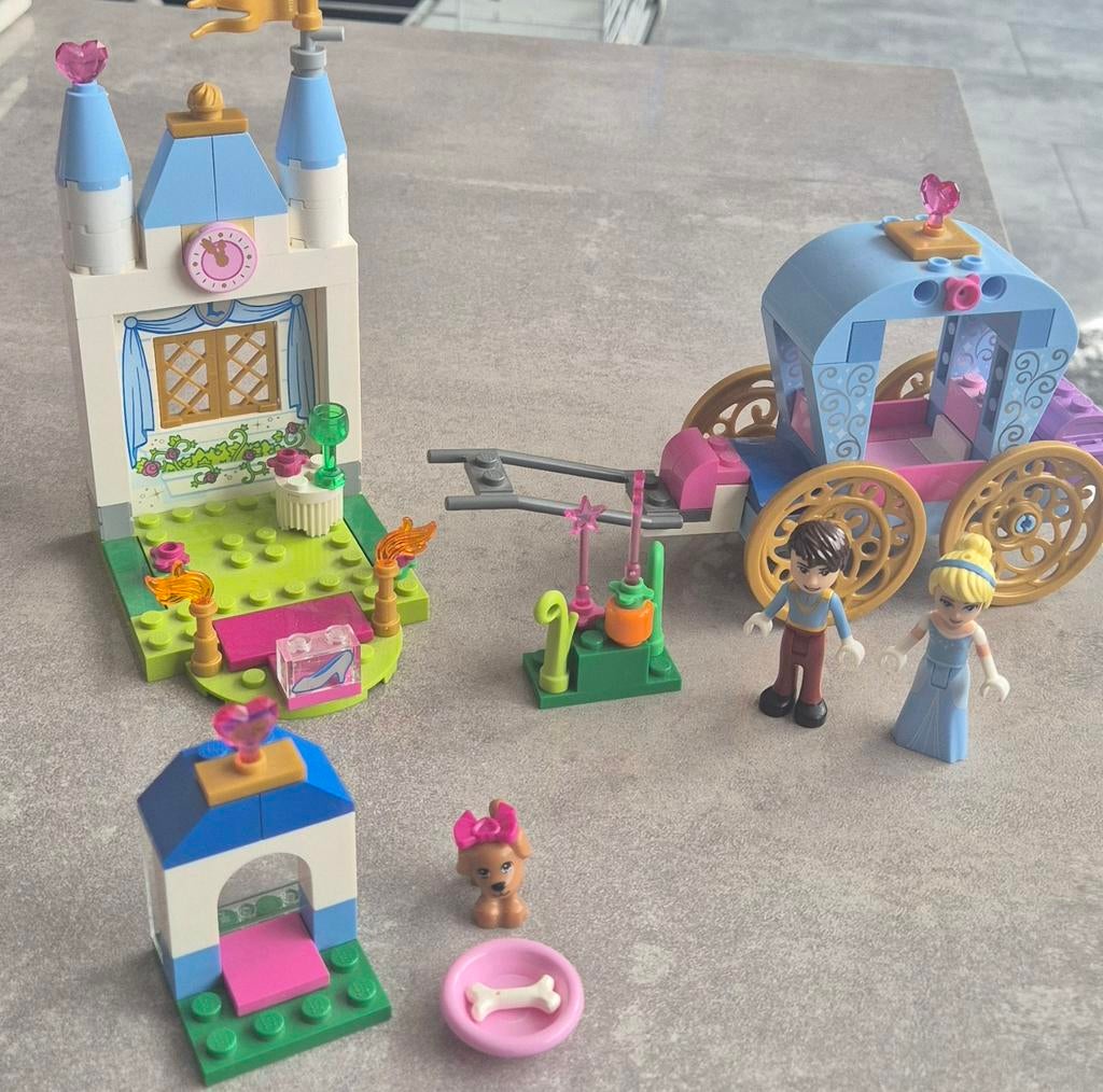 LEGO Disney Assepoester Kasteel en Koets Set 10729, Kinderen en Baby's, Ophalen of Verzenden, Overige merken