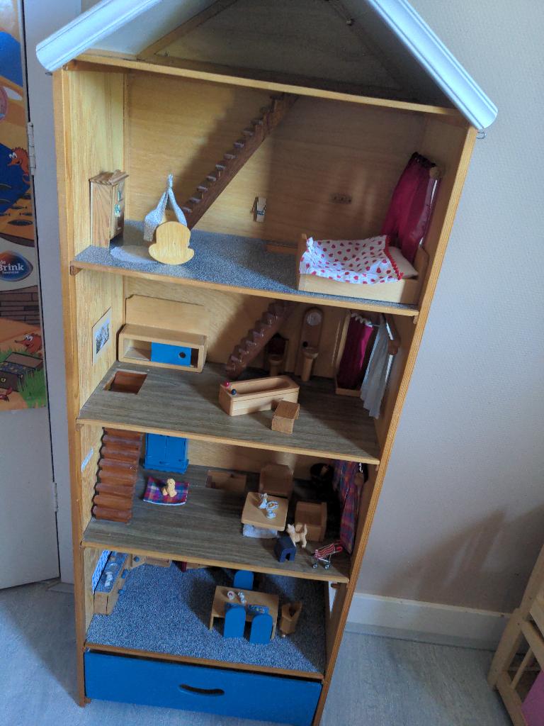 Poppenhuis, Ophalen, Gebruikt, Poppenhuis