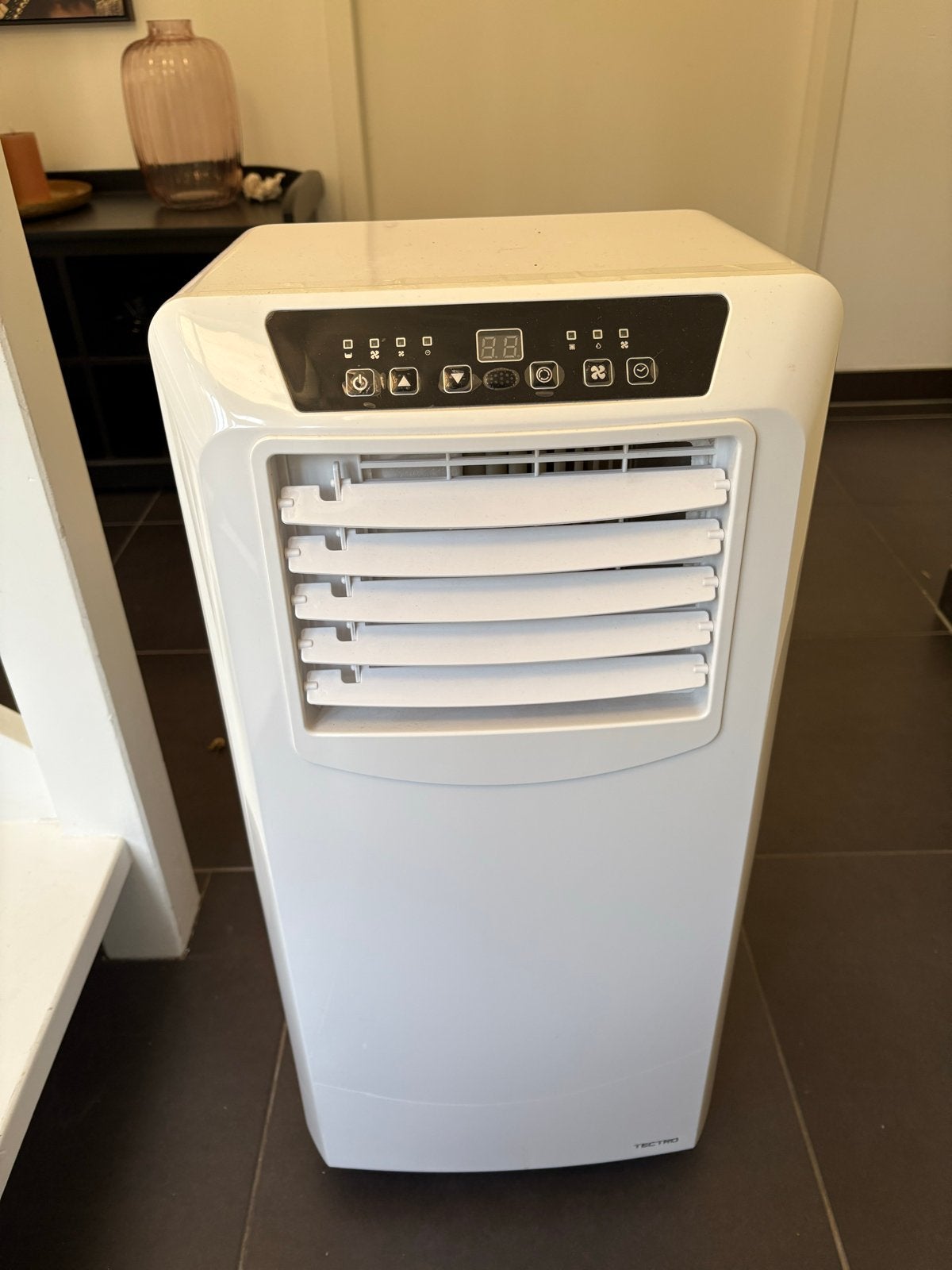 Mobiele airco Tectro TP2020 - Koelen en ontvochtigen, Ophalen, Gebruikt, Minder dan 60 m³, Timer