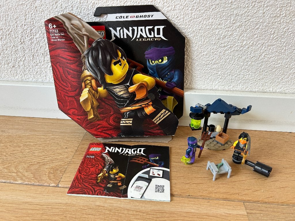 Lego Ninjago 71733, Inclusief instructies, Lego, Ophalen of Verzenden, Zo goed als nieuw