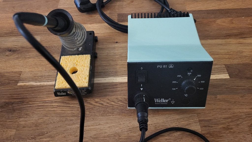 Weller WS 81 Soldeerstation 80W – bijna nieuwstaat!, Hobby en Vrije tijd, Elektronica-componenten, Ophalen of Verzenden, Zo goed als nieuw