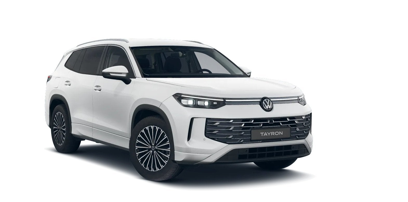 Volkswagen Tayron 1.5 eHybrid 204PK DSG HYBRID ELEGANCE 360, Auto's, Zwart, 4 cilinders, Wit, Bedrijf