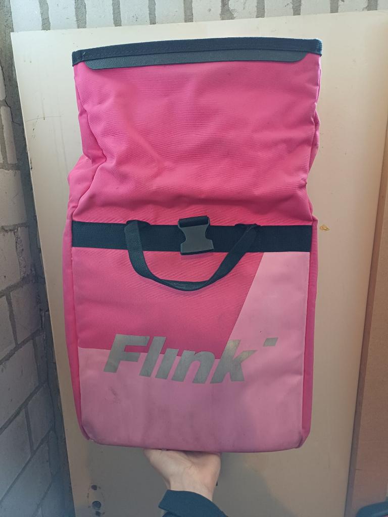 Flink bezorgtas / koeltas, Ophalen, Zo goed als nieuw, Koeltas, Koelelement