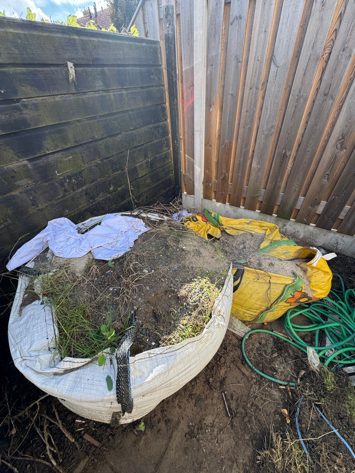 Gratis zand zelf leeg scheppen, Tuin en Terras, Zand, Ophalen, Gebruikt, Ophoogzand