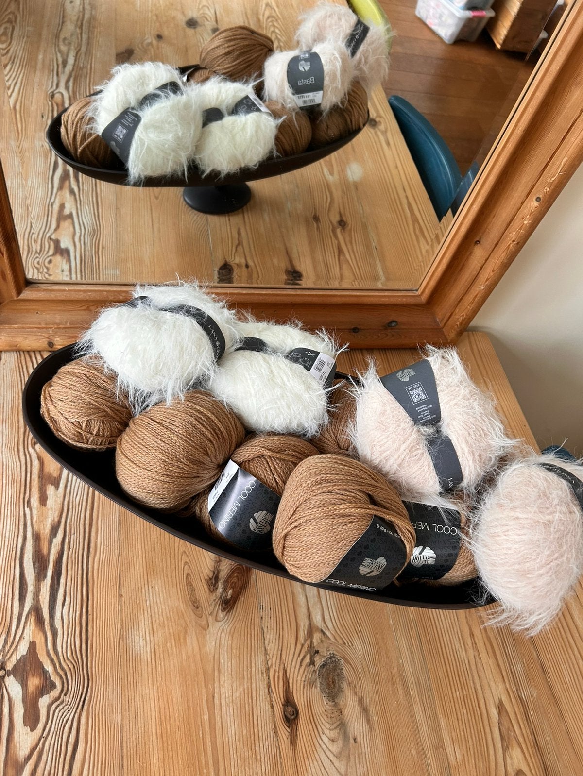 LanaGrossa wol mix 17 bollen wol zie omschrijving, Hobby en Vrije tijd, Breien en Haken, Ophalen of Verzenden, Nieuw, Breien of Haken