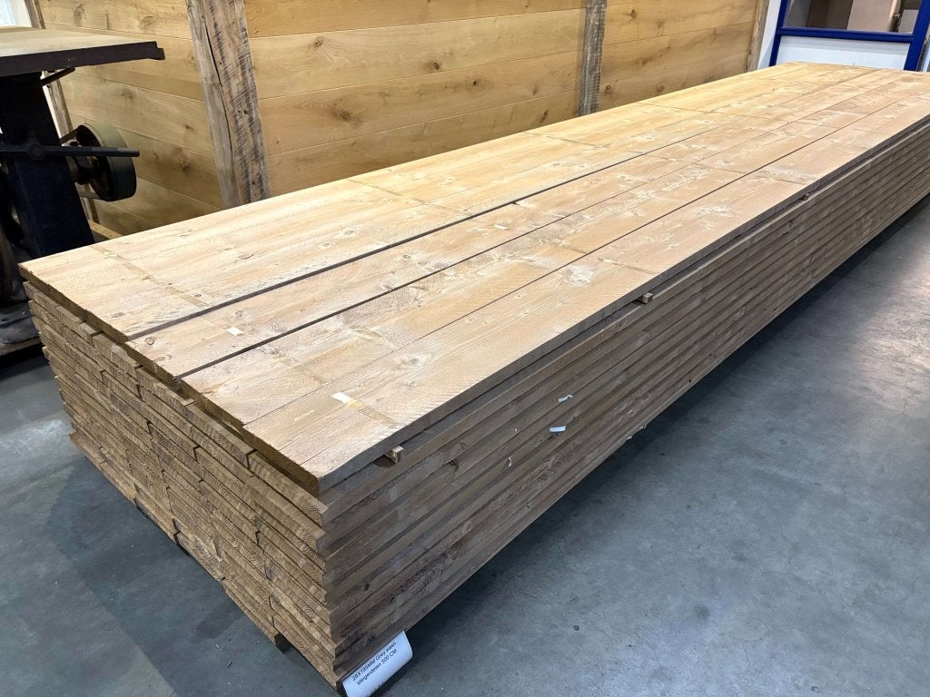 Greywash steigerdelen – perfect voor tafel, wand of meubel