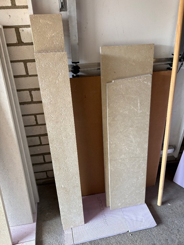 Plinten,dorpels,stroken marmer voor diversen toepassingen., Ophalen, Overige materialen, 100 tot 150 cm, Nieuw