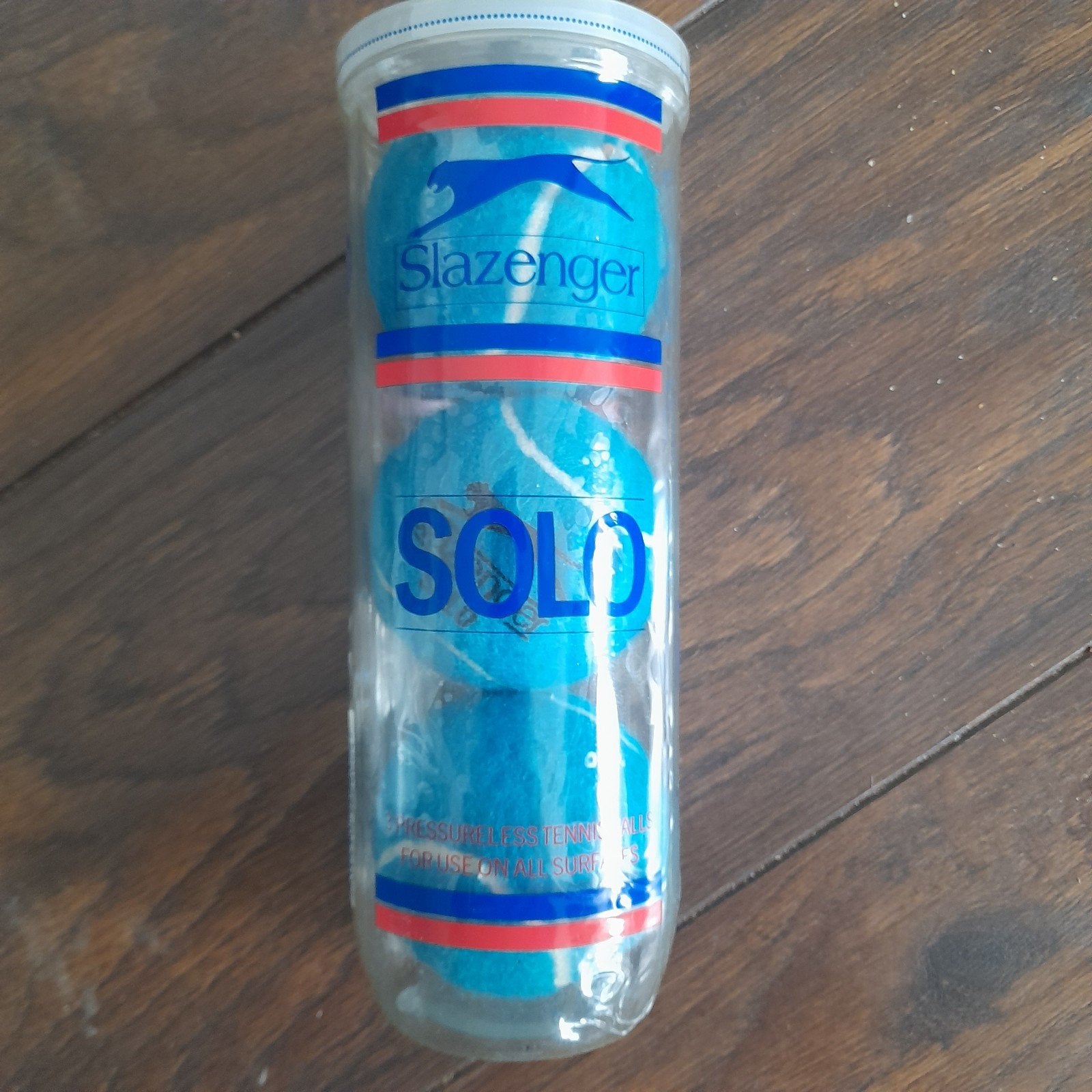 Spiksplinternieuw Slazenger Solo 3 azuurblauwe tennisballen, Ophalen of Verzenden, Nieuw