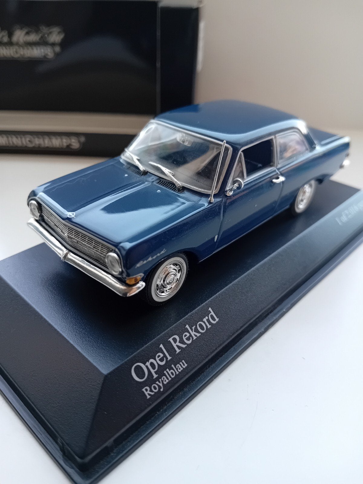 Minichamps Opel Rekord A., Ophalen of Verzenden, Zo goed als nieuw, Auto, MiniChamps