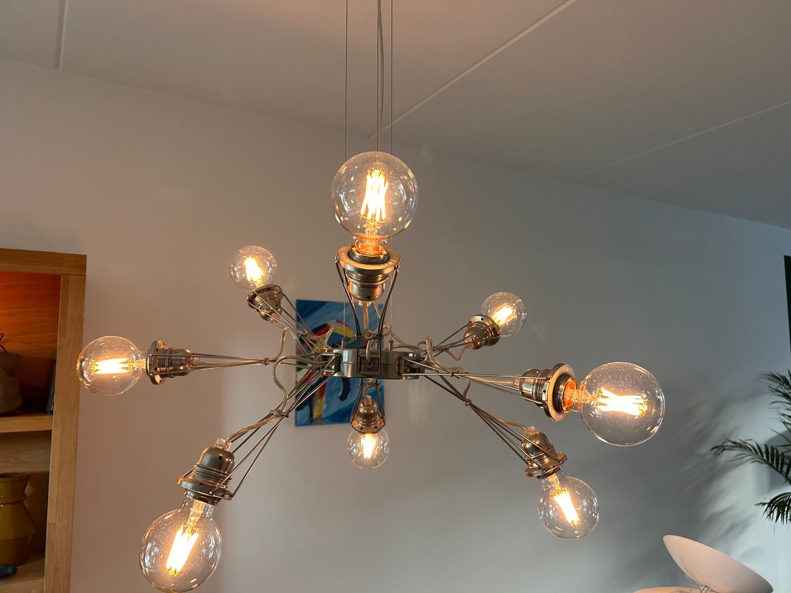 Matrix Otto hanglamp Lumina, Zo goed als nieuw, Industrueel, Metaal, E27 (groot)