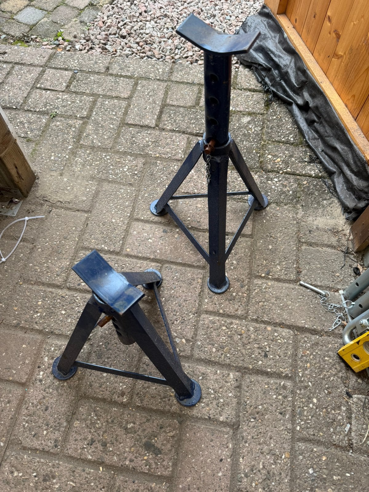 Assteunen, Ophalen of Verzenden, Zo goed als nieuw, Hydraulisch, Garagekrik