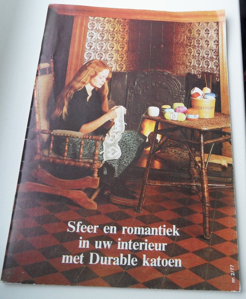 Durable jaren 60,70 haak boekje zie, Hobby en Vrije tijd, Breien en Haken, Ophalen of Verzenden, Nieuw, Haken, Patroon of Boek