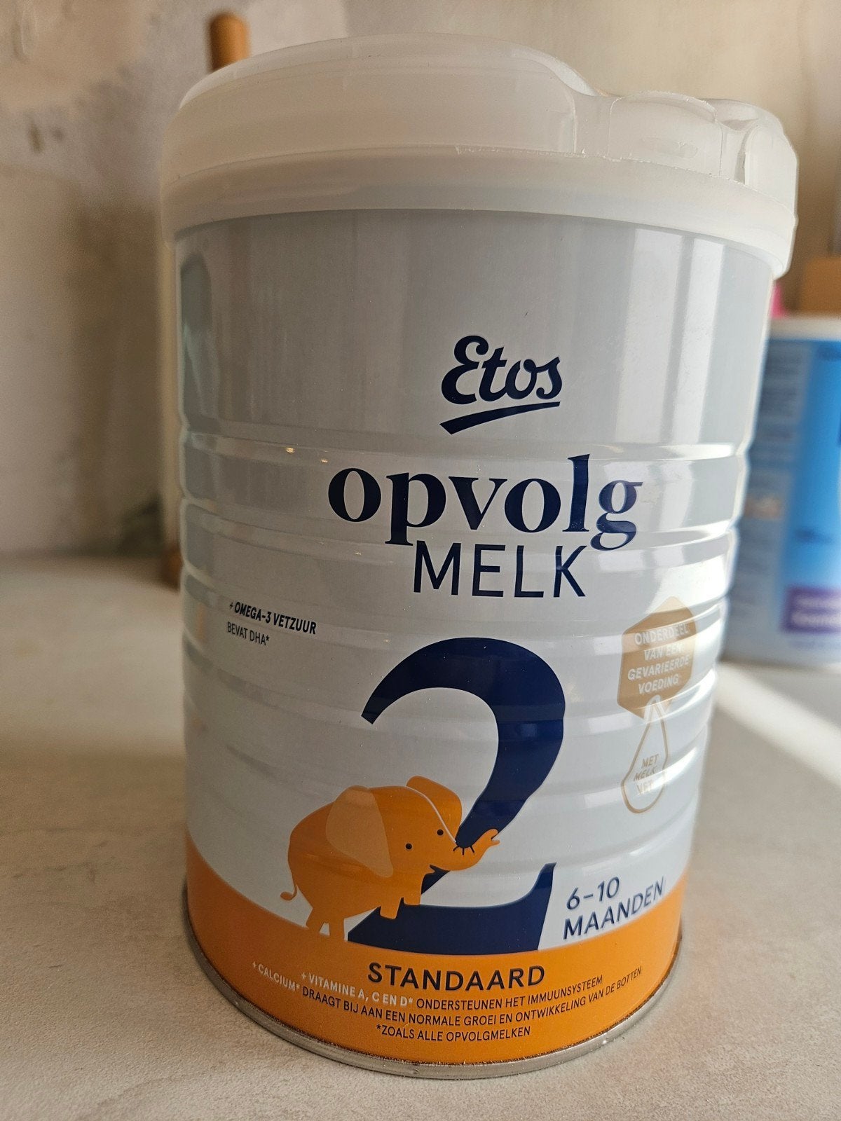 Geopende Etos Opvolgmelk 2 (6-10 maanden) - Gratis af te hal, Ophalen, Gebruikt, Overige typen, Overige merken