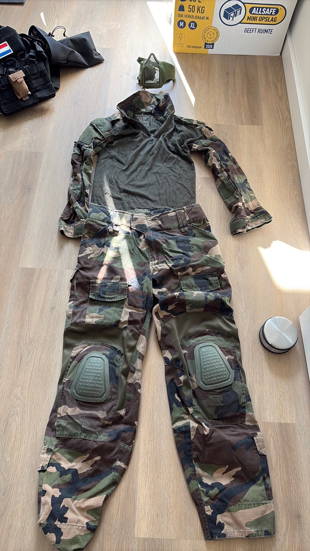 Camo (Woodland) kleding, Ophalen of Verzenden, Zo goed als nieuw