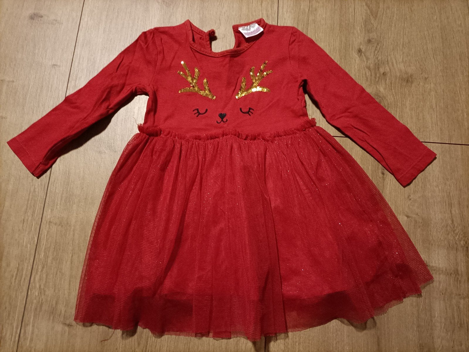 Prachtig kerstjurkje voor meisjes maat 86, Ophalen, Zo goed als nieuw, Meisje, Jas