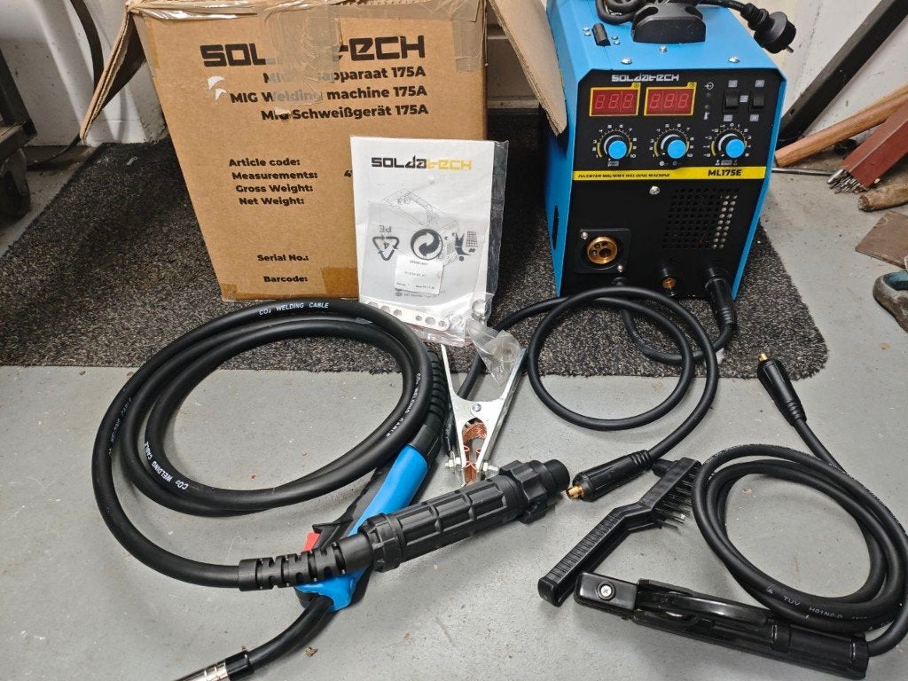 lasapparaat Soldatech ML175E, Nieuw in doos, Doe-het-zelf en Verbouw, Ophalen, Nieuw, 150 tot 250 ampère, Overige typen
