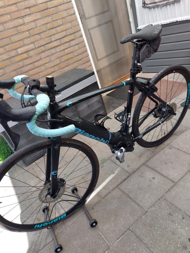 Bianchi elletrishe racfiets, Ophalen of Verzenden, Zo goed als nieuw, Overige typen