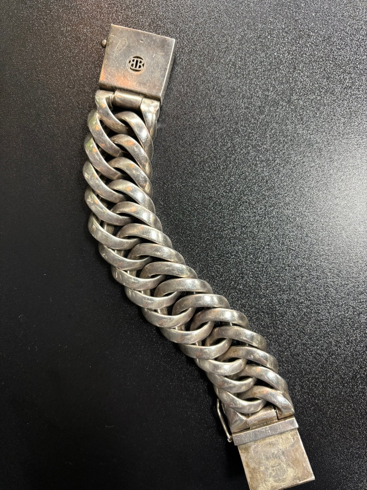Buddha to Buddha armband XL te koop!, Sieraden, Tassen en Uiterlijk, Armbanden, Ophalen of Verzenden, Gebruikt, Zilver