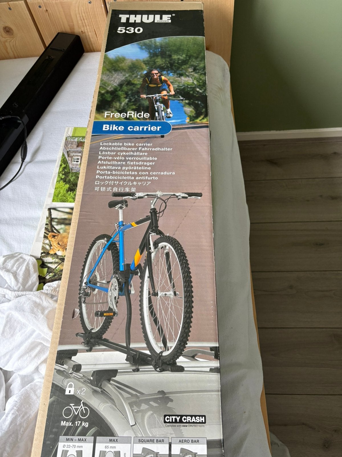 Thule 530, Fietsen en Brommers, Ophalen, Zo goed als nieuw, Kinderkar, Minder dan 20 kg