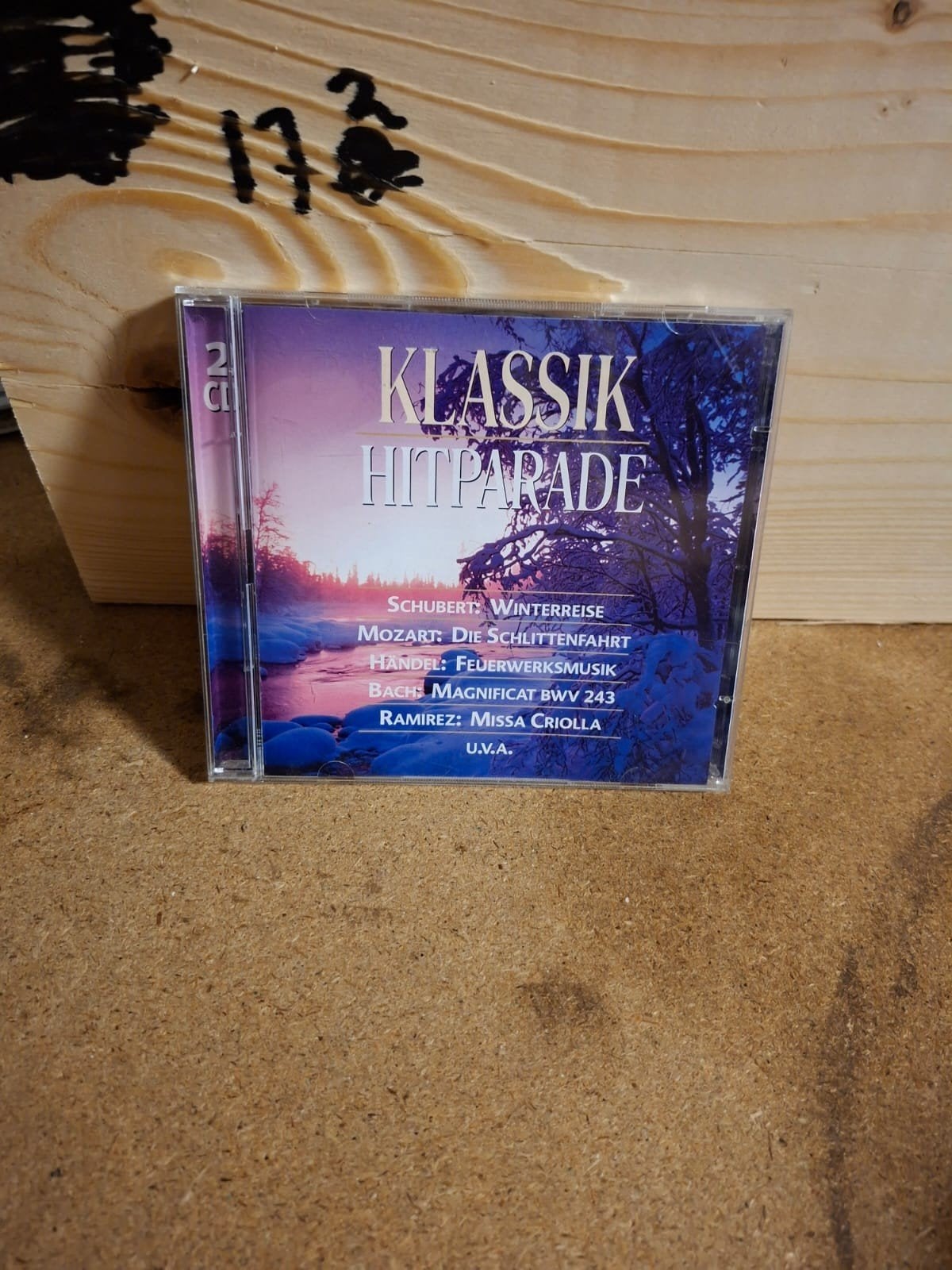Klassiek Hitparade - Schubert, Mozart, Händel, Bach, Ramirez, Gebruikt, Overige componisten, Overige typen, Ophalen of Verzenden
