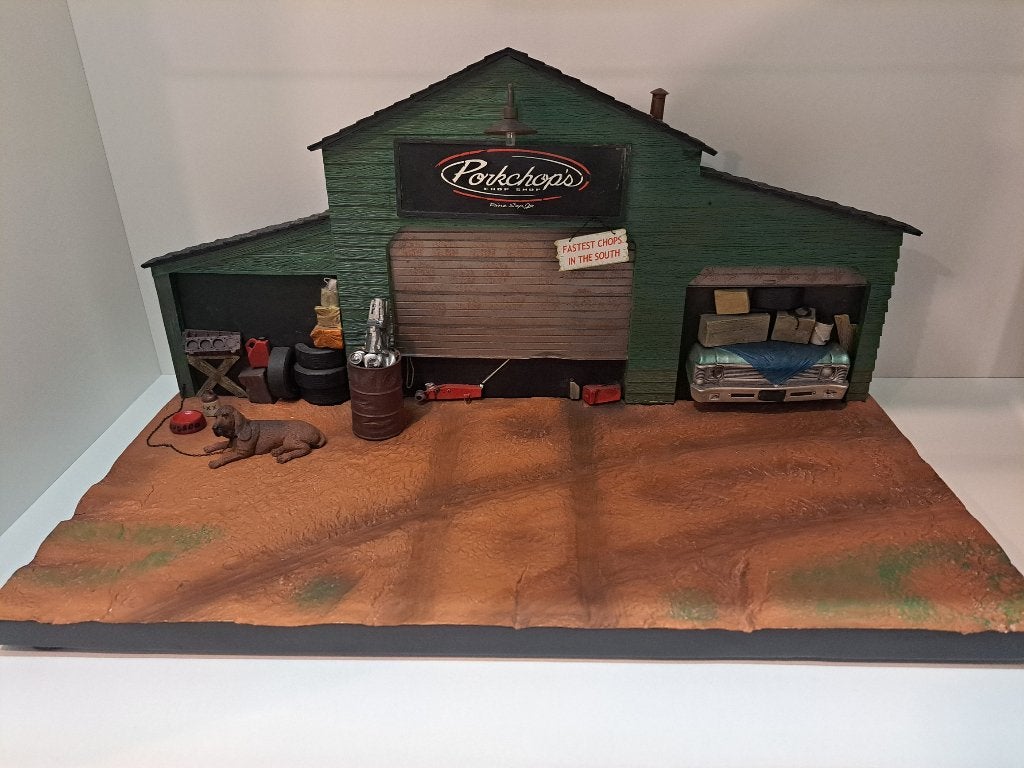 GMP Pork Chop diorama 1:18, Ophalen of Verzenden, Nieuw, Overige typen, Overige merken