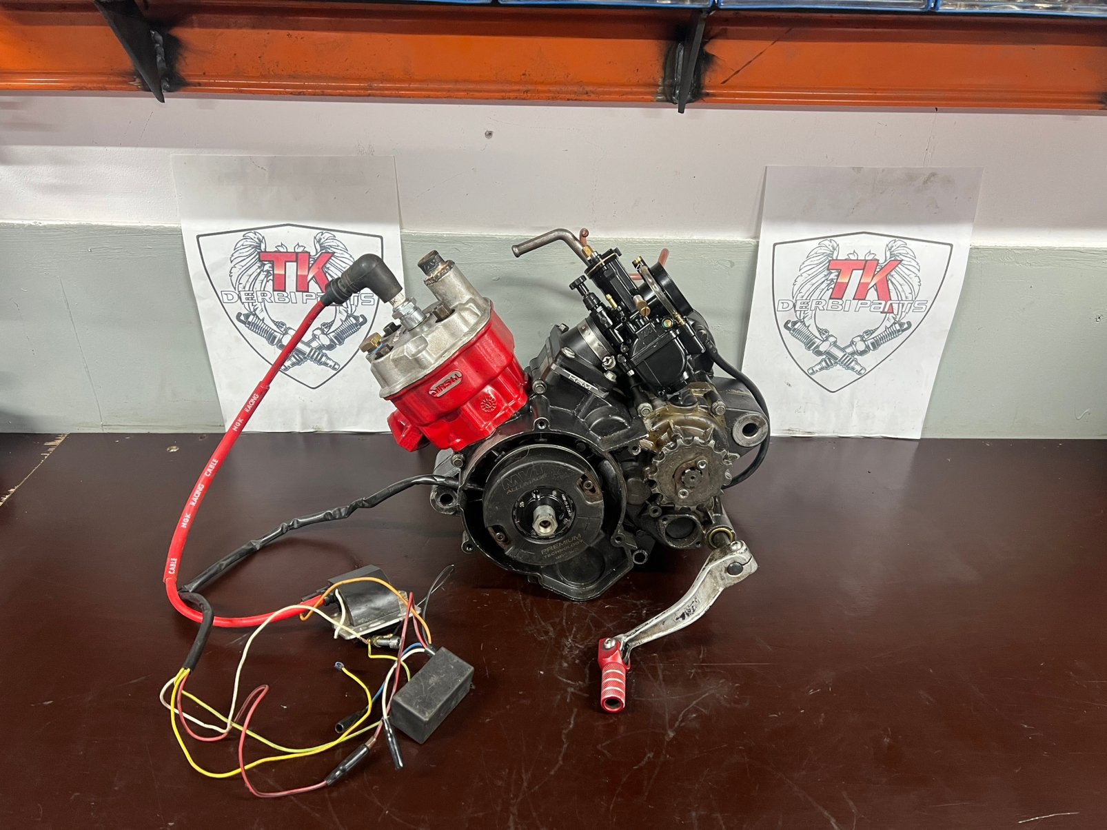 Derbi euro 2 ot blok 80cc, Gebruikt, 80cc airsal, Blok, Ophalen of Verzenden