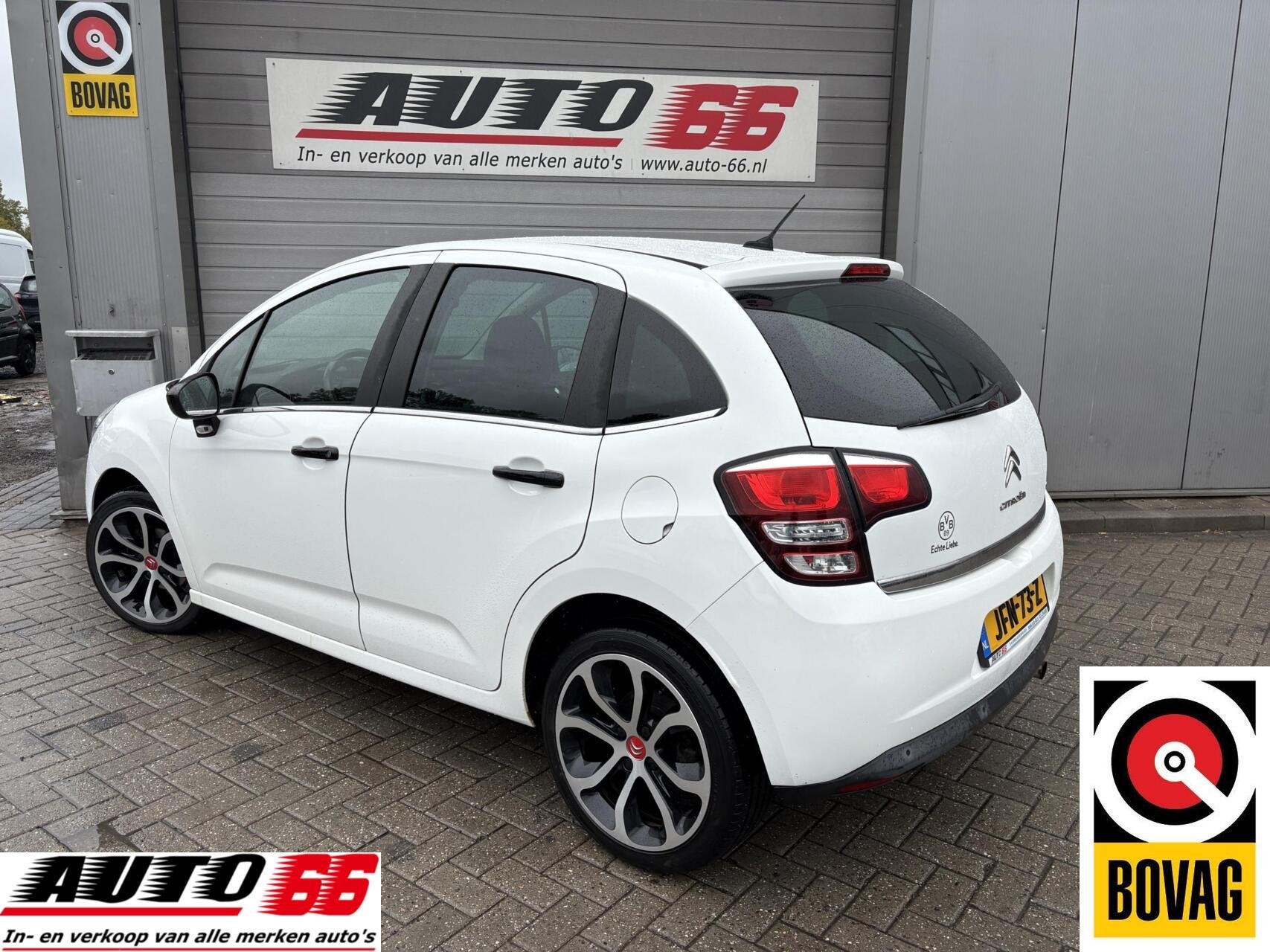 Citroen C3 1.2 PureTech Collection, Stof, Gebruikt, Wit, Bedrijf