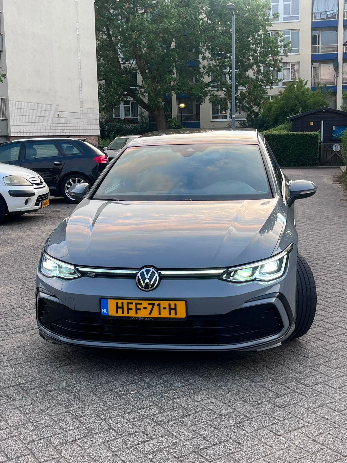 Volkswagen Golf 1.5 eTSI 3x R-Line/ Panoramadak Harman Ka, Auto's, 1498 cc, 4 cilinders, Parkeercamera, 149 pk