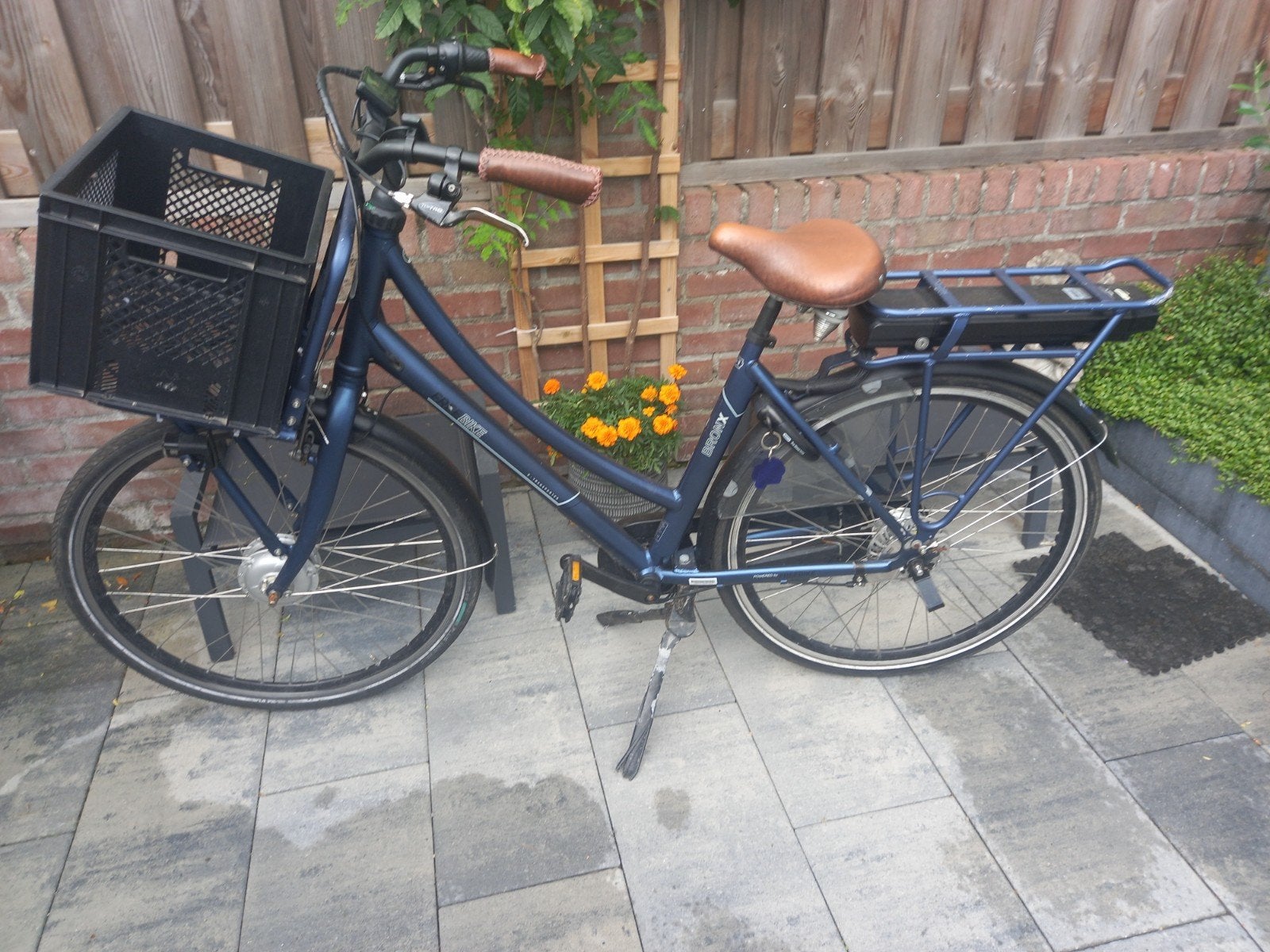 Freebike bronx blauw, Fietsen en Brommers, Fietsen | Dames | Omafietsen, Ophalen, Gebruikt