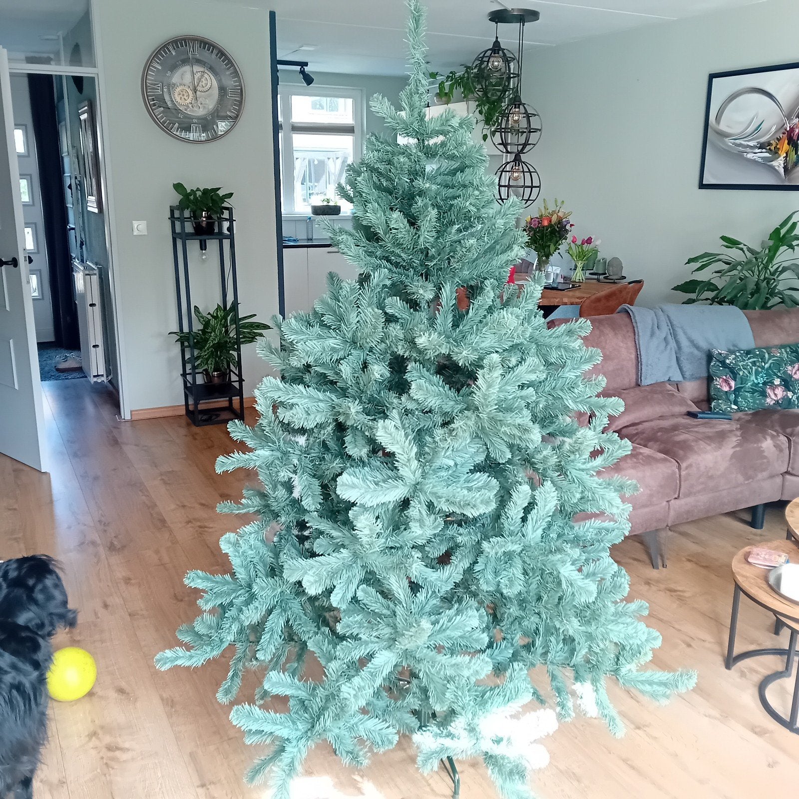 kunst kerstboom, Ophalen, Gebruikt