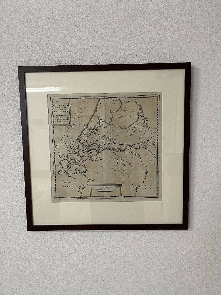 Gravures landkaarten en topografie (Zeeland), Antiek en Kunst, Kunst | Etsen en Gravures, Ophalen, Cartografie