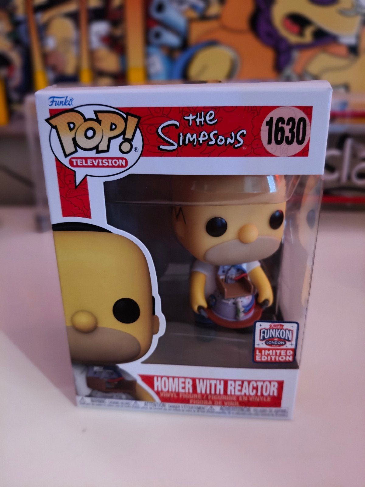 Funko Pop! The Simpsons Homer with Reactor #1630, Ophalen of Verzenden, Nieuw
