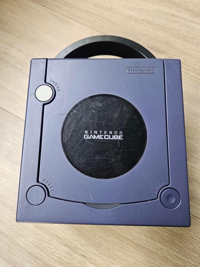 Nintendo GameCube Console - Zonder kabels en spellen, Ophalen of Verzenden, Gebruikt, Paars, Zonder controller