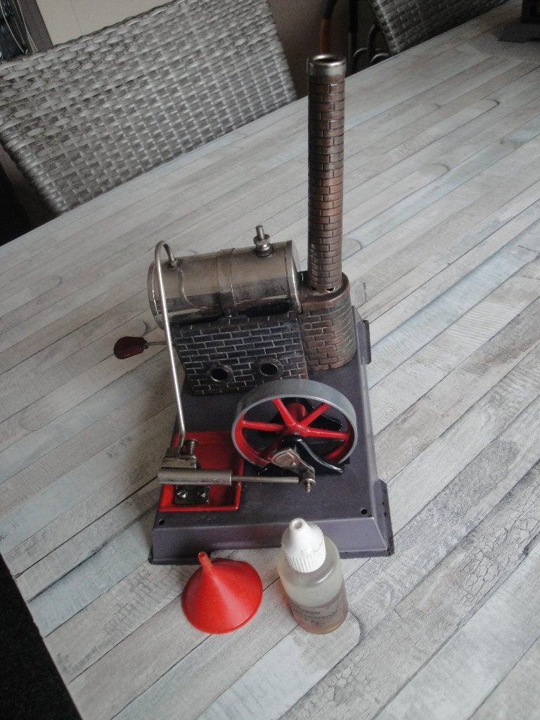 Stoommachine Wilesco D4. Ziet er Prima uit voor +60Jaar IZGS, Ophalen of Verzenden, Gebruikt, Groter dan 1:32
