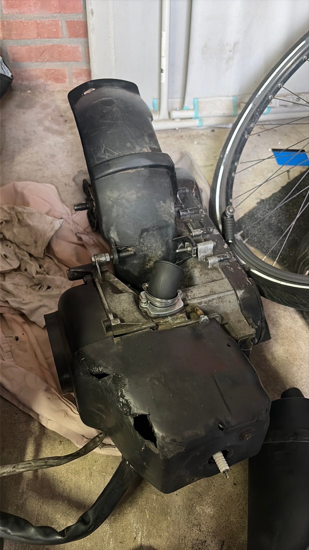 Piaggio typhoon /skipper blok 125cc, Ophalen of Verzenden, Zo goed als nieuw, Blok