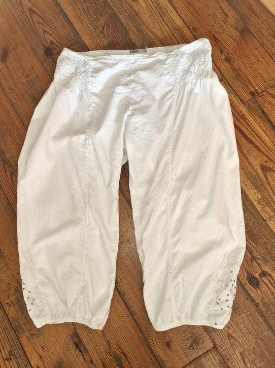 Zomer ballonbroek van zhenzi maat L is maat 50/52, Kleding | Dames, Zhenzi, Ophalen of Verzenden, Zo goed als nieuw, Wit