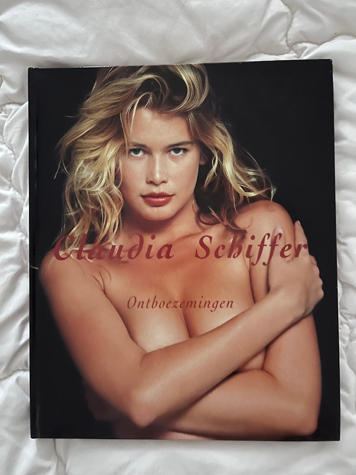 Claudia Schiffer: Ontboezemingen - Fotoboek, Boeken, Ophalen of Verzenden, Zo goed als nieuw, Fotografie algemeen