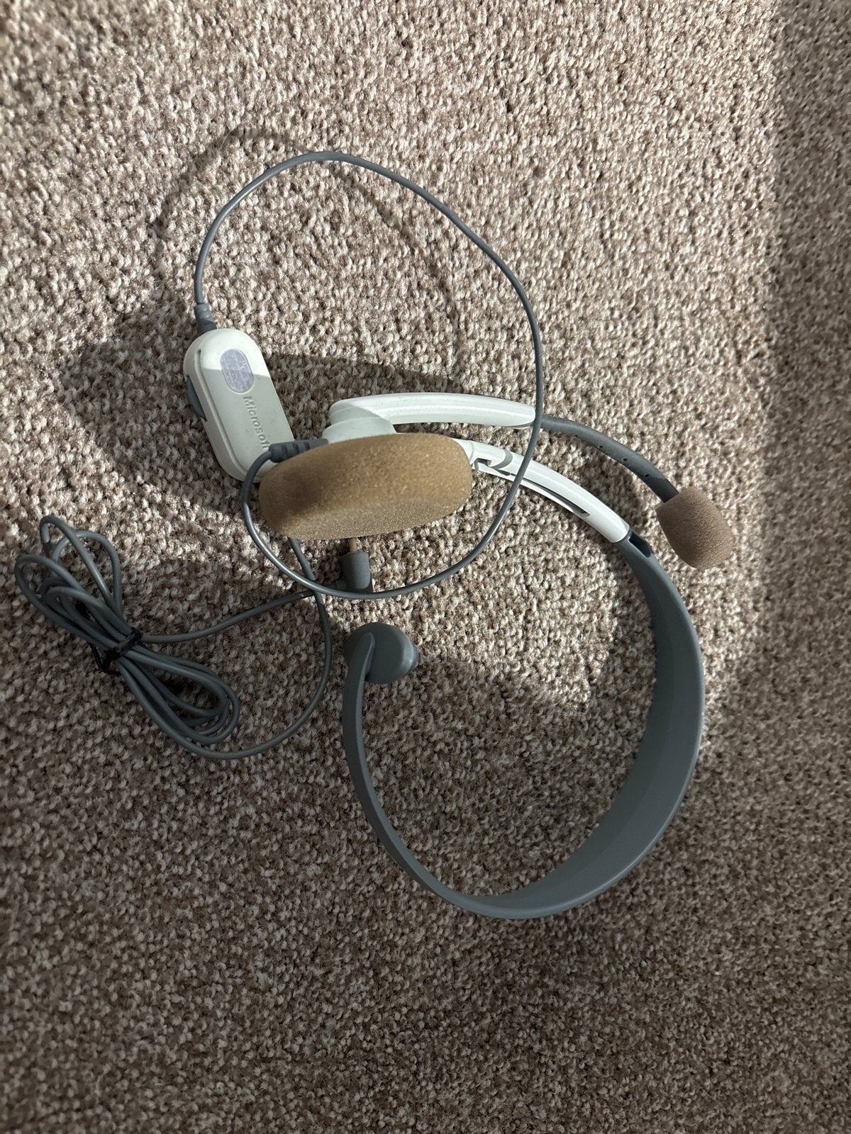 Xbox 360 Headset - Origineel Microsoft, Spelcomputers en Games, Spelcomputers | Xbox | Accessoires, Ophalen of Verzenden, Gebruikt