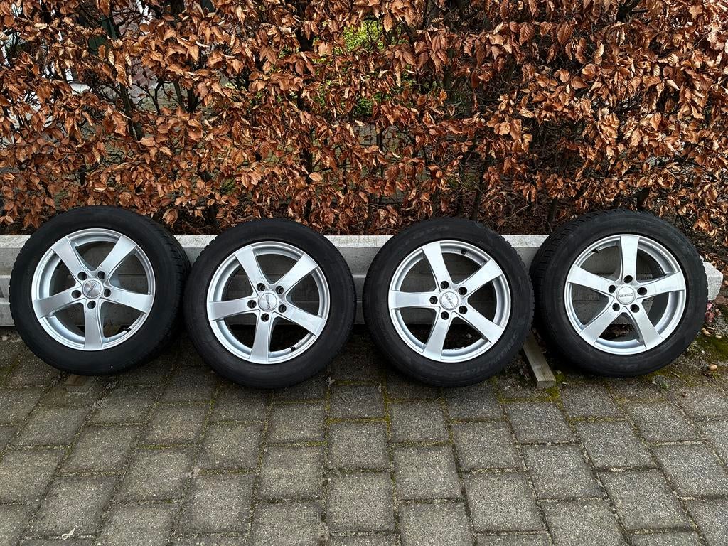 16 inch Dezent lichtmetalen velgen 5 gaats 114 steek ET40, Ophalen, Gebruikt, 16 inch, Banden en Velgen