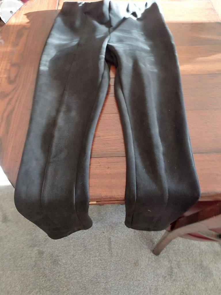 Suède zwarte dames legging maat L van Cotton Club, Legging, Zwart, Ophalen of Verzenden, Maat 44/46 (L)